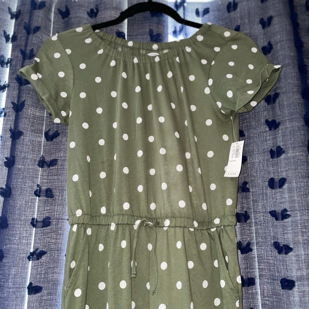 Polkadot Jumpsuit Old Navy